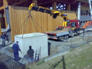 Cisterna cemento  Lt. 15.000 |  prefabbricate in cemento armato